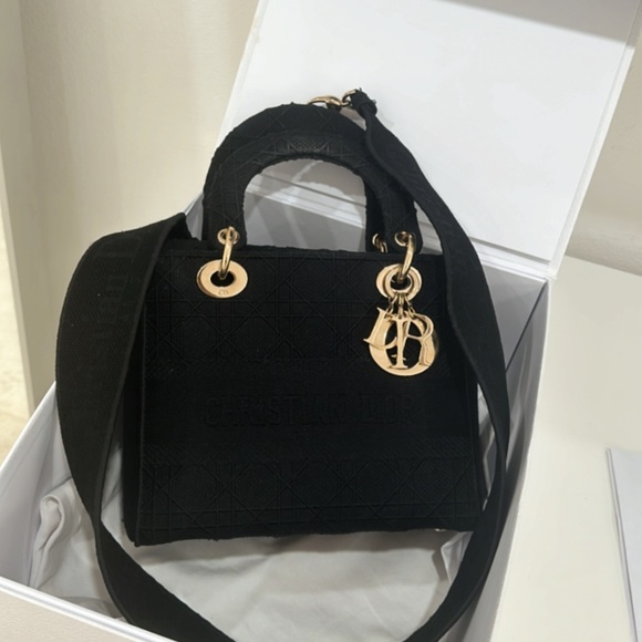 medium Lady D-Lite bag black - Picture 2 of 11